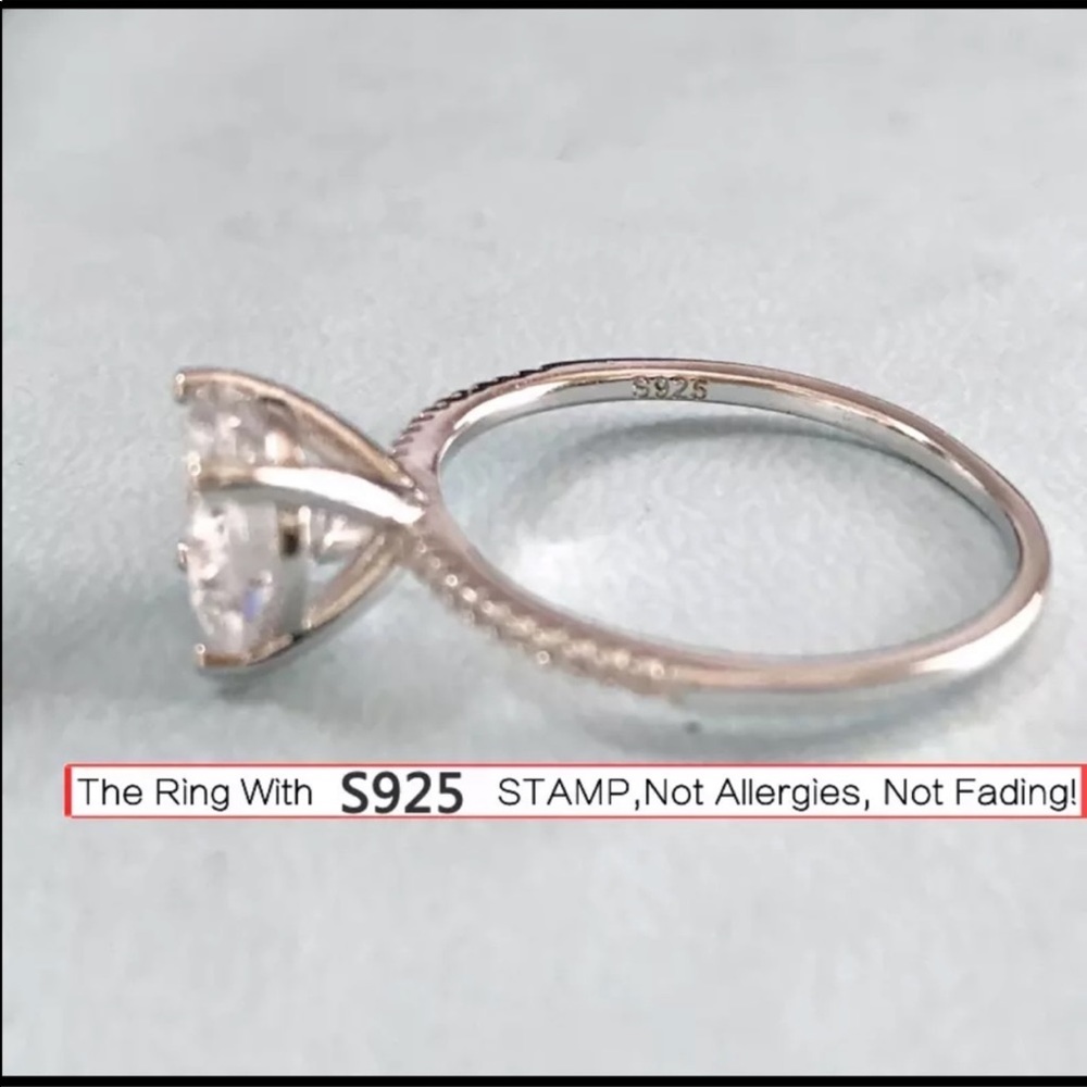 Solitaire 3CT diamond ring - Picture 3 of 11